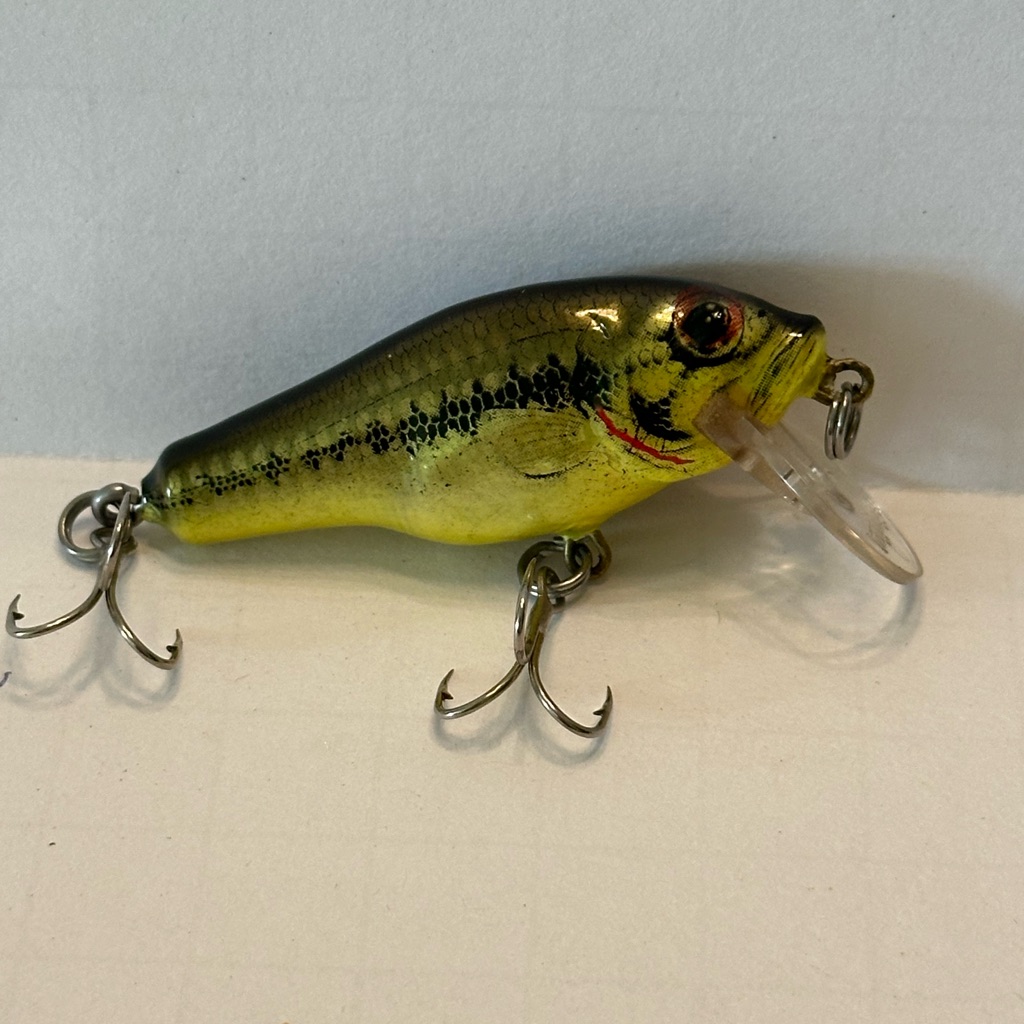 Vtg Bailey Small Fry Crappie Bass Crank Bait Fishing Lure